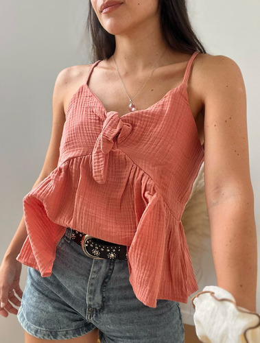 Blusa Musculosa De Mujer Madrid / Remera Camisa Camisola