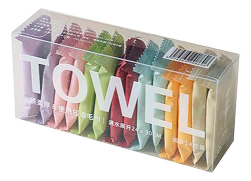Toalla Comprimida Desechable Para Viajes, Limpieza Facial In