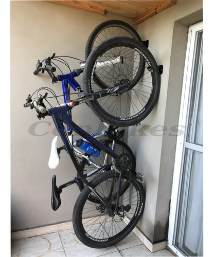 Imagen 4 de 10 de Soporte De Pared Para Colgar Bicicletas Vertical Nayres.ar