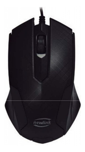 Mouse Mo288 Newlink Preto Para Escritório E Home Office Novo