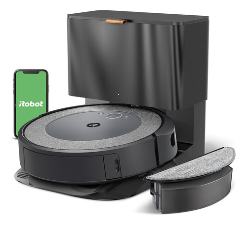 Irobot Roomba Combo I5+ - Robot Aspirador Y Trapeador De Va. Color Tejido Neutro