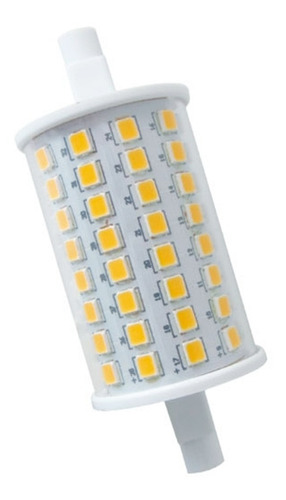 Lampara R7s Led 10w Reemplazo Cuarzo 78mm Halógeno Luz Fría