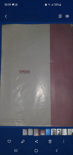 Manual Usuario Teclado Yamaha Psr330 Original (Usado)