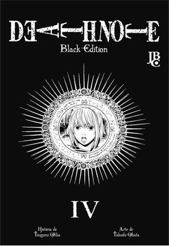 Death Note - Black Edition - Vol. 4 - 4ªed.(2022), De Tsugumi Ohba. Editora Jbc, Capa Mole, Edição 4 Em Português, 2022