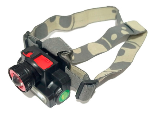 Imagen 3 de 6 de Linterna Frontal Cafini L7633 Con Reflector Y Zoom