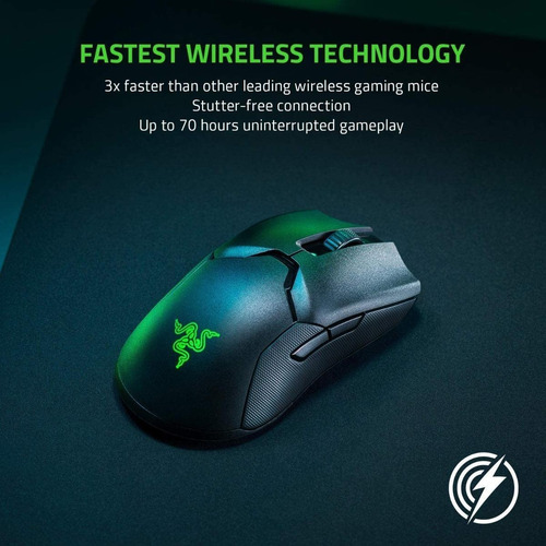 Imagen 4 de 7 de Mouse De Juego Inalámbrico Razer Viper Ultimate + Dock Carga