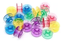 Comprar Carreteles Singer Altos Plásticos De Colores X 10 Unidades