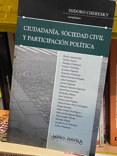 Ciudadania, Sociedad Civil Y Participación Politica