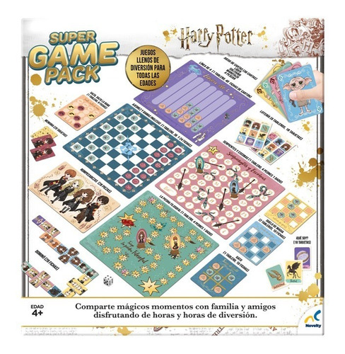 Juegos De Mesa Harry Potter Paquete Con 18 Juegos