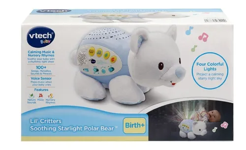 Vtech Musical Oso Polar Proyector De Luces Para Bebe