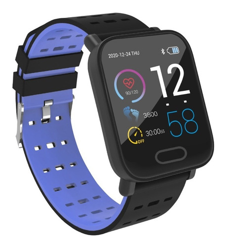 Reloj Smartwatch Microlab Isport Space Azul