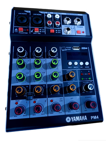 Consola De Sonido Yamaha Con Bluetooth Y Entrada Usb 