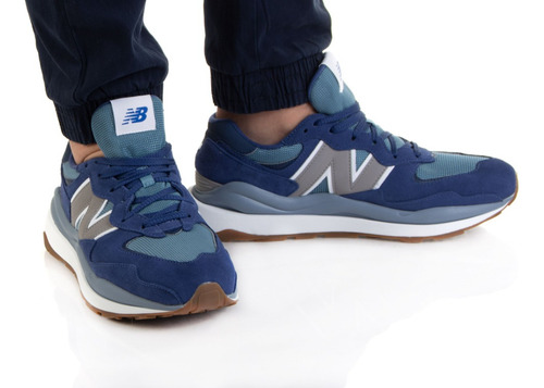 Imagen 7 de 10 de Zapatillas Hombre New Balance Original | 5740 Cbd | Azul