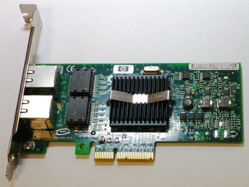 Hp Nc360t Pci Express Dual Port Gigabit Spare #: 412651-001