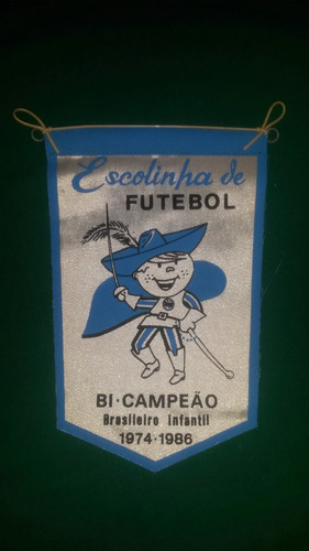 Banderin De Gremio Escolinha Futebol Bi-campeon