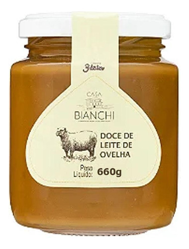 Doce De Leite De Ovelha Casa Bianchi 660g