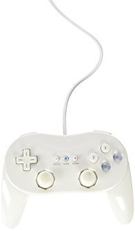 Control Clásico Pro Para Wii Y Wii U- Blanco