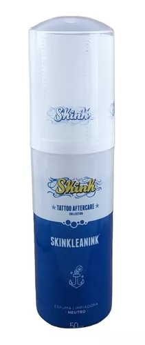 Skink Pack Espuma Limpiadora Y Crema Hidratante Para Tatuaje