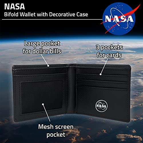 Concept One Cartera Plegable De La Nasa En Un Estuche Decora