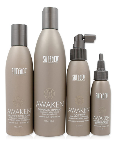 Surface Hair Kit Awaken: Champ, Acondicionador, Elixir Del C