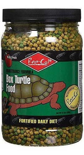 Rep-cal Maintenance Formula Box Turtle Food Fruit (2 Paquete