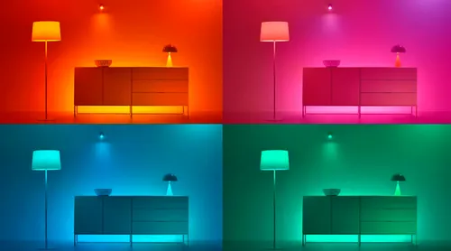 Kit X3 Lámpara Smart Led Wiz Globo Wifi Rgb 11w G95 E27