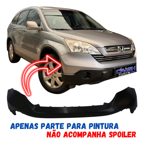 Parachoque Dianteiro Honda Crv 2007 2008 2009