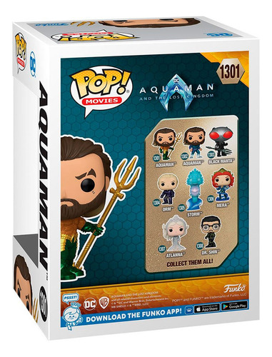 Funko Pop! Aquaman Traje Héroe #1301