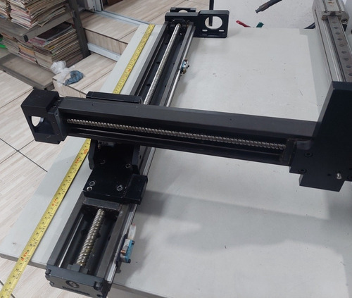 Mesa Linear -guias Lineares E Fusos De Esferas - Motor Passo