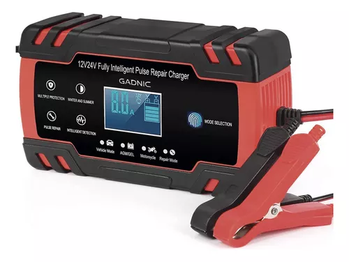 Arrancador Cargador Bateria Auto Moto Digital Laufer