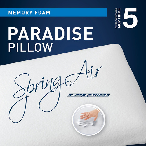 Spring Air Almohada Paradise Muy Firme - Estándar