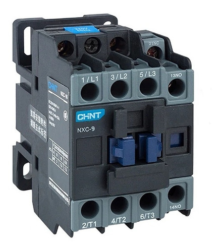 Contactor Tripolar 9amp 220v Normal Abierto/cerrado Chint