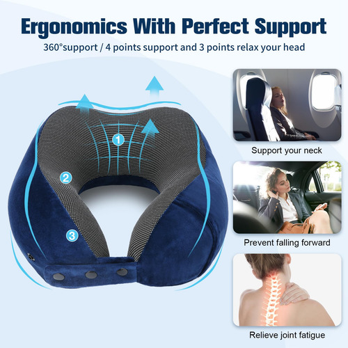 Cirorld Almohada De Viaje Cuello, Cojin De Viaje Cuello