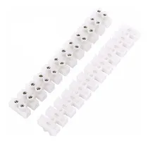 Comprar Bloque Terminal 12 Posicion Doble Fila Tira Tornillo 10