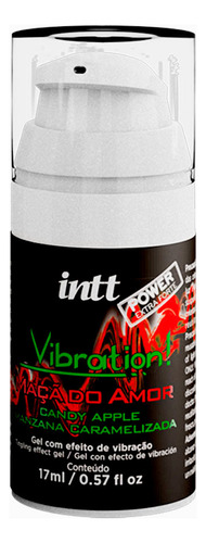 Vibrador Líquido Jambu Intt Vibration Maçã Do Amor 17ml