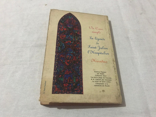 Imagen 2 de 5 de Gustave Flaubert Trois Contes Le Livre De Poche