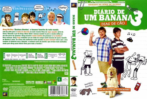 Diario De Um Banana 3 Dvd Original Lacrado