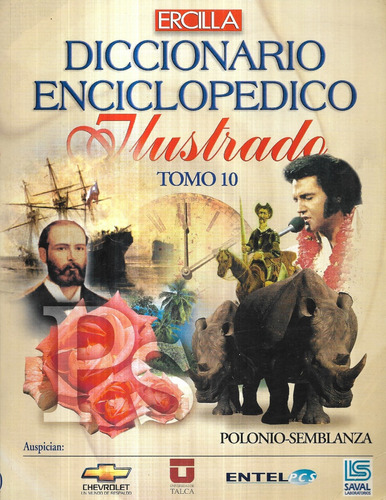 Diccionario Enciclopédico Ilustrado Ercilla / Tomo 10