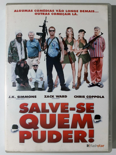 Dvd Salve-se Quem Puder J K Simmons Zack Ward Chris Coppola