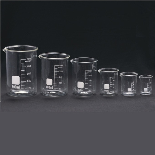 Imagen 2 de 7 de Vaso Vidrio Precipitado Hda Boro 3.3 1000ml Importado