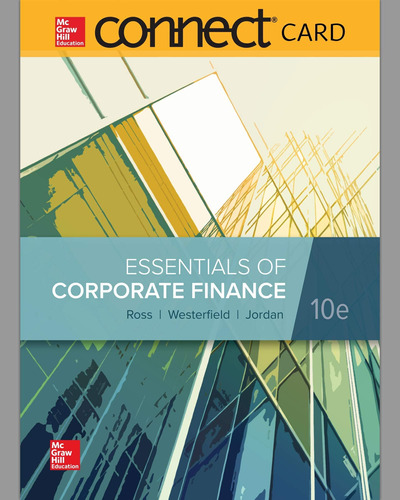 Libro: Connect 1-semester Access Card For Essentials Finance