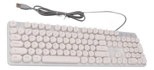 Teclado Mecânico Rbg Retroiluminado Usb 104 Teclas Para Jogo