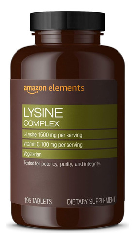 Complejo De Lisina Amazon Con Vitamina C, 195 Tablets