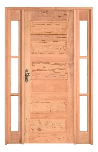 Kit de puerta de madera con cerradura digital de 210 x 110 cm de ancho Kit de puerta de madera con cerradura digital de 210 x 110 cm de ancho