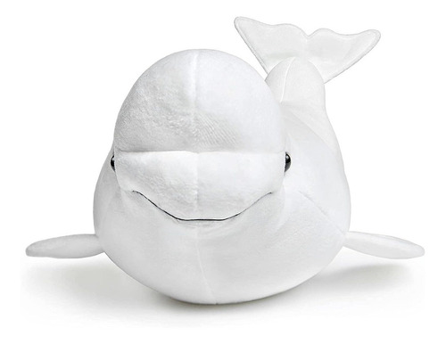 Simulación White Beluga Whale Peluche De Juguete Largo...