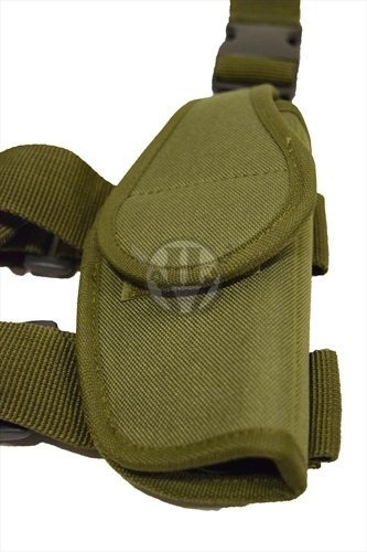 Pistolera Muslera Tactica Verde Universal Regula Mus-196 Krd