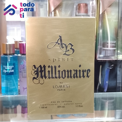 Perfume Millonario De Lomani Original 