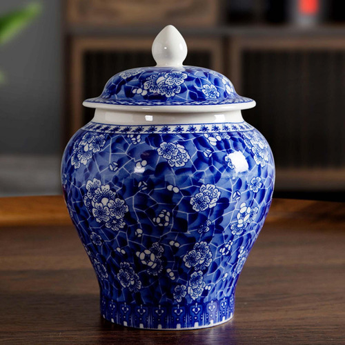 Tarro De Jengibre De Cerámica, Tarros De Chinoiserie Estilo