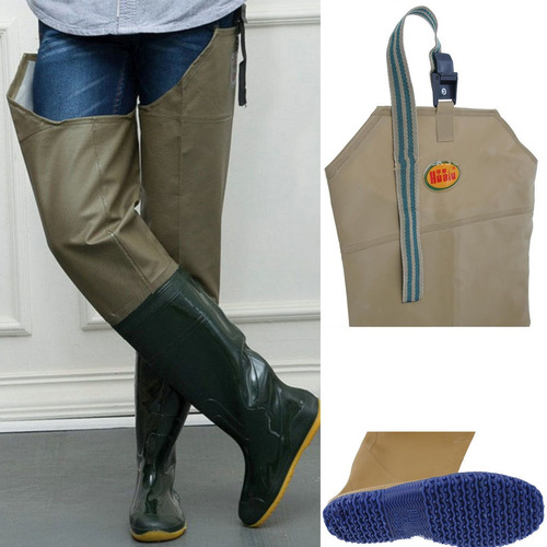 Pantalones Vaqueros Impermeables De Pesca Botas Botas De Ag