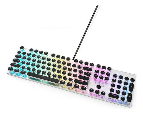 Teclado Compacto Con Cable, 60%, 64 Teclas, Pequeño, Portáti